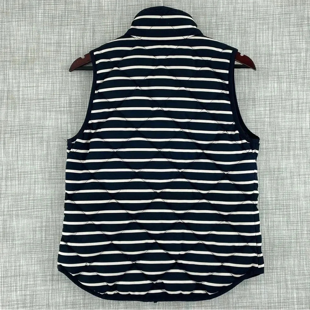 J. Crew Womens Size XS full zip down filled puffer vest 1240 - Picture 7 of 8